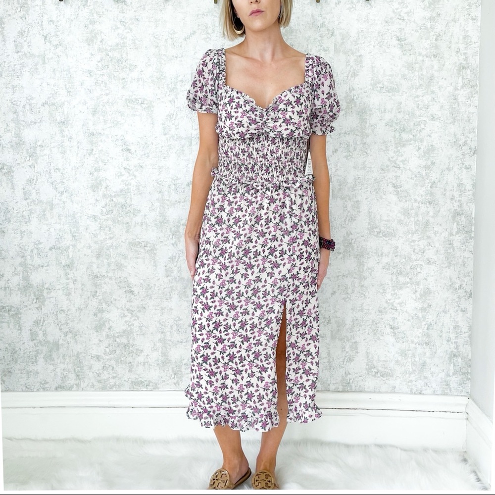 Lost + Wander Garden Party Midi Dress